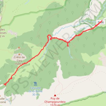 Randonnée du 21/08/2020 à 10:27 GPS track, route, trail