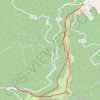 Cap de Carmil - Col de Péguère GPS track, route, trail