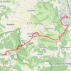 Pamiers - Montégut Plantaurel (Grande Traversée) GPS track, route, trail