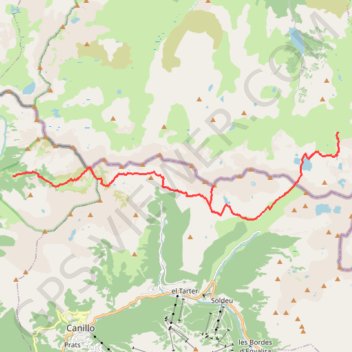 J2-V GPS track, route, trail