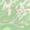 Une double boucle à Buoux GPS track, route, trail