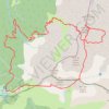 Grand Ferrand par les Charances (Dévoluy) GPS track, route, trail