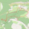 Séranon Sud - La Rouaine - Lachens GPS track, route, trail