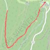 Balade à la Praille (Hauteville01) GPS track, route, trail