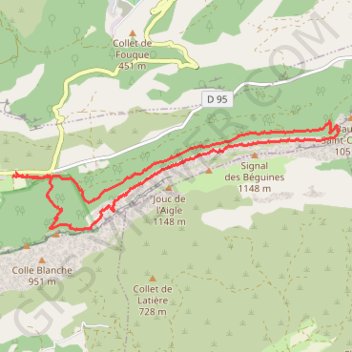 Sentier Marcel Estruch GPS track, route, trail