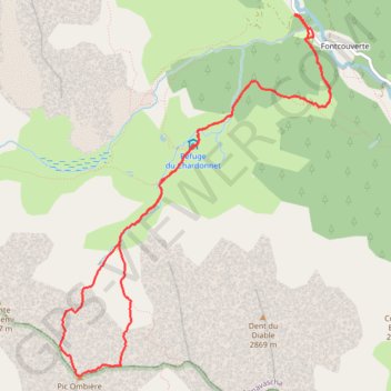 Le Raisin GPS track, route, trail
