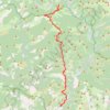 Colmiane - Pont du cros GPS track, route, trail