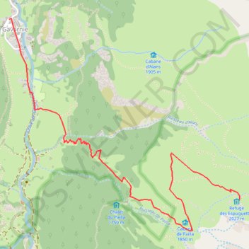 Tour du Mont Perdu - Étape 1 GPS track, route, trail