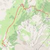 De la Cluse à Superdévoluy (Tour du Dévoluy) GPS track, route, trail