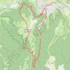 Rando Ornans cascade de la Boneille GPS track, route, trail