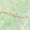 Mende - Vallon-Pont-d'Arc GPS track, route, trail