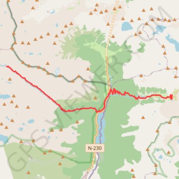 Traversée des Pyrénées - Étape 22 GPS track, route, trail