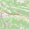 Etape1 Foix - Roquefixade GPS track, route, trail