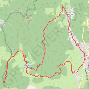 Col de Leschaux GPS track, route, trail