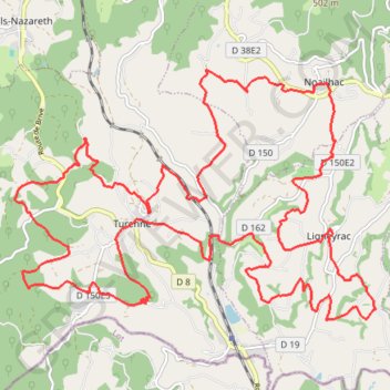 Balades en Vicomté - 17341 - UtagawaVTT.com GPS track, route, trail