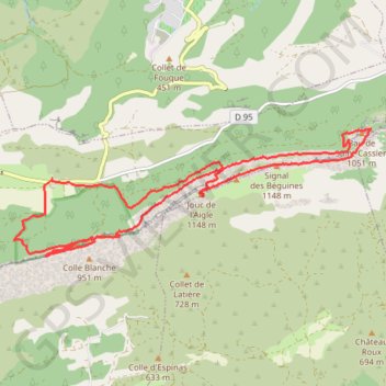 Randonnée du vertige : Voie Gombault et Sentier Marcel Estruch GPS track, route, trail