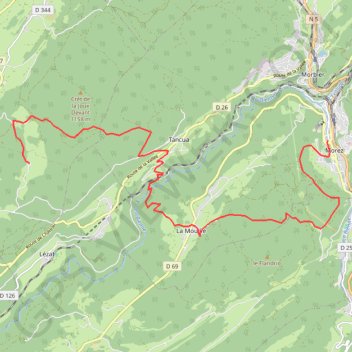 Rando Jura GPS track, route, trail