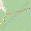 Trace des Jésuites - Trou d'eau GPS track, route, trail
