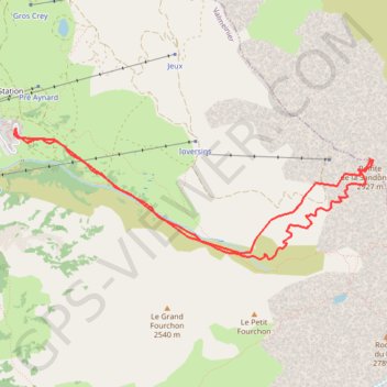 Sandoniere GPS track, route, trail