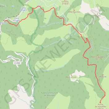 Camp d'Argent-Pointe de Ventabren GPS track, route, trail