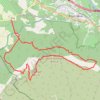 Mont Aurelien depuis Trets GPS track, route, trail