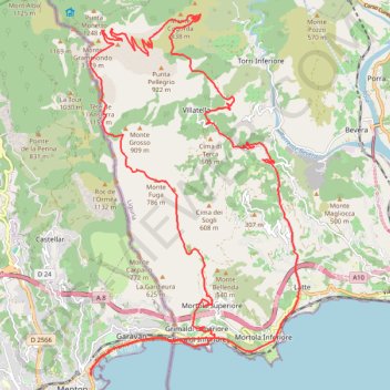 Grammondo GPS track, route, trail