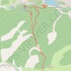 Lac des Mesches - Cime de la Nauque GPS track, route, trail