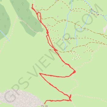 Pic de BERGONS GPS track, route, trail