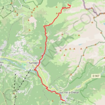 Chardonniere Salvagny GPS track, route, trail