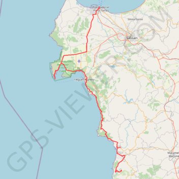 J01 - 141km - 3h GPS track, route, trail