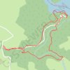 Saint-Pierre (Cantal) Le Mentier GPS track, route, trail