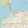 San Francisco MTB Loop GPS track, route, trail