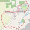Circuit de la pierre Bleue - Wallers-en-Fagne GPS track, route, trail