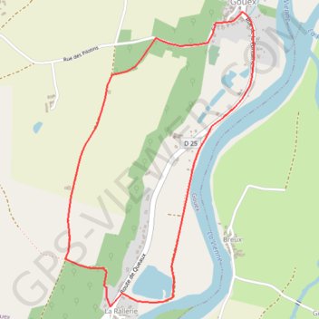 Les Coteaux des Fadets GPS track, route, trail