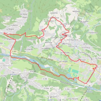 Samoëns, Verchaix GPS track, route, trail