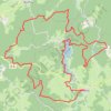 Morvan - secteur Chaumeçon - 49.7 km GPS track, route, trail