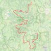 Grande Traversée du Morvan GPS track, route, trail