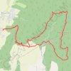 Traversée du Mont Beauvoir GPS track, route, trail