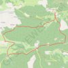 Croix de Montvieux GPS track, route, trail