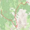 Molines en Queyras à montbardon GPS track, route, trail