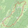 Chézery-Gralet-Reculet-Chézery GPS track, route, trail