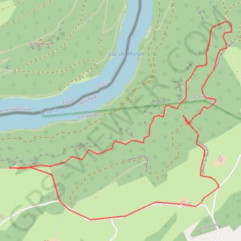 Mt pouillerelle GPS track, route, trail
