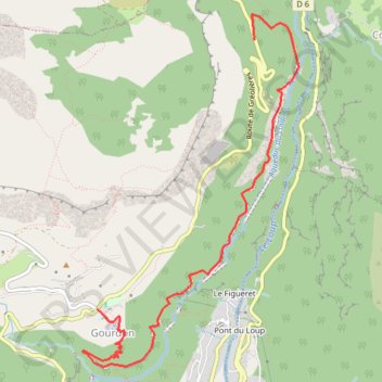 Aqueduc du foulon GPS track, route, trail