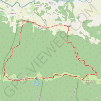 Glorivette GPS track, route, trail