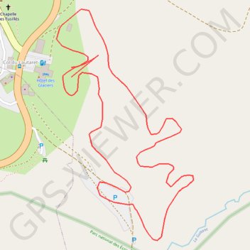 Lautaret GPS track, route, trail