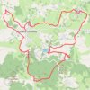 Circuit 27 La Brégère - Espace Trail des Monts de Guéret GPS track, route, trail