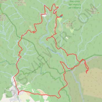 A portadellarequesens GPS track, route, trail