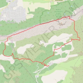 Sainte BAUME GPS track, route, trail