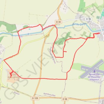 Chavenay Grignon GPS track, route, trail