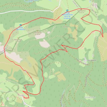 Hilsen - Petit Ballon GPS track, route, trail